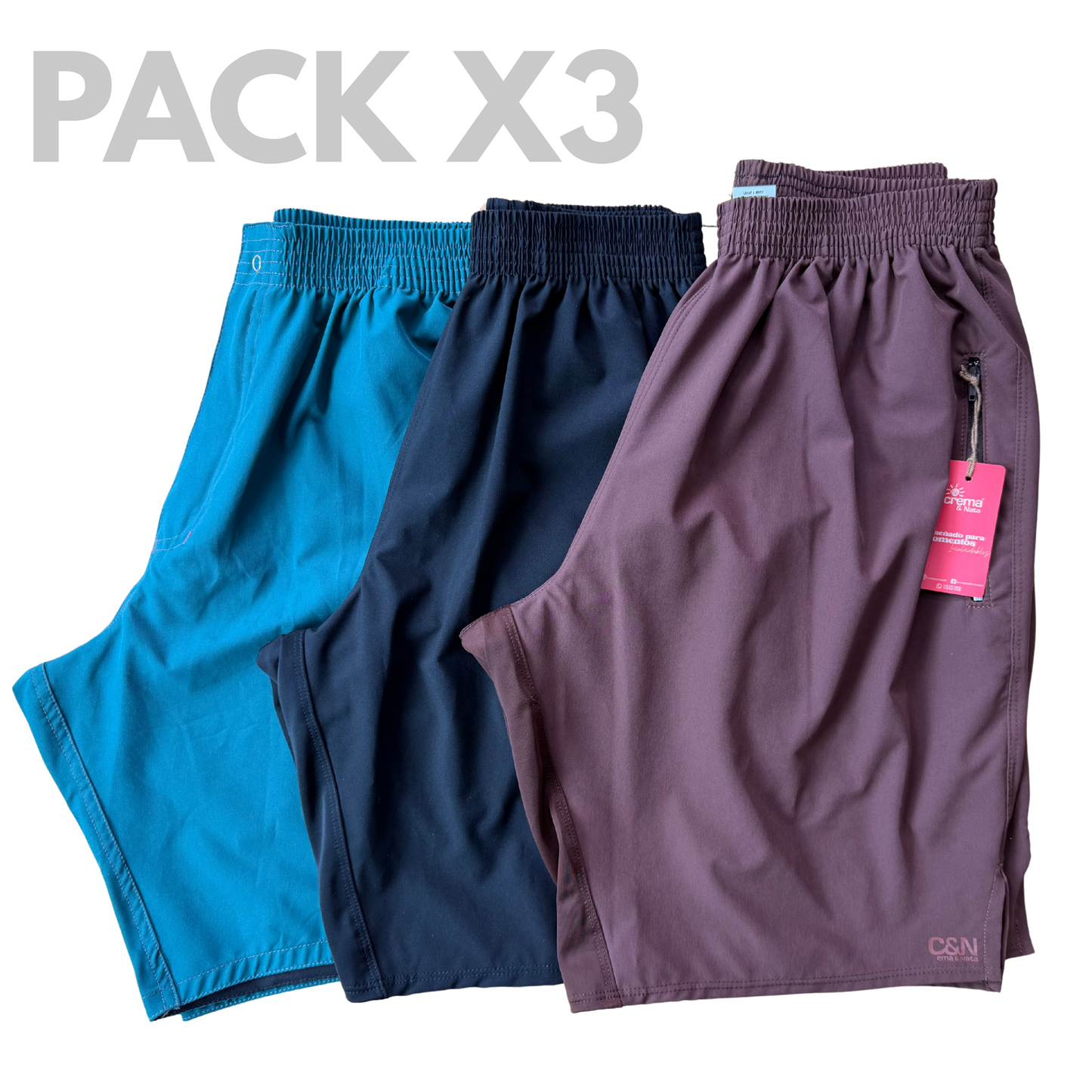 Pack X3 Solo Color