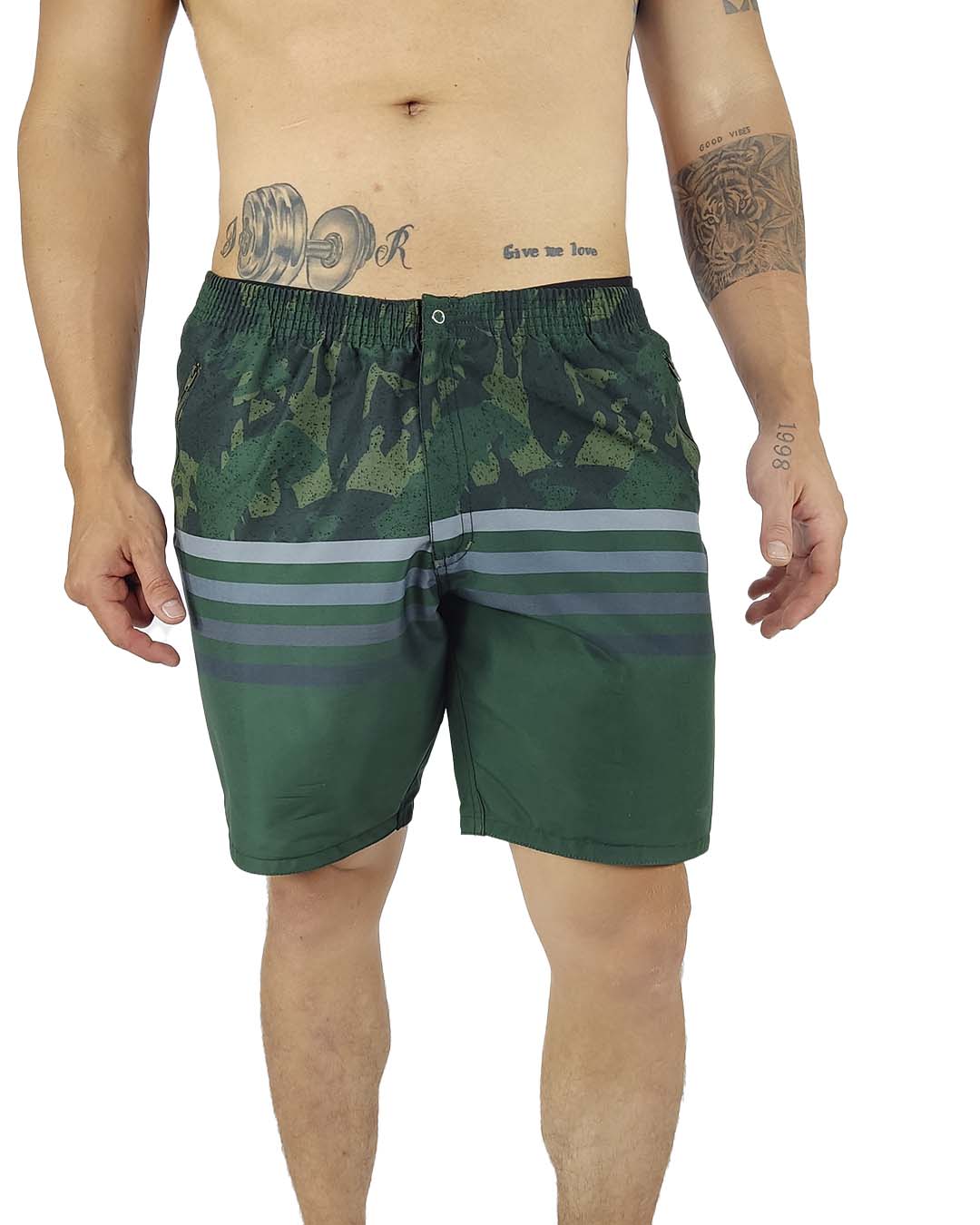 Camuflado Verde 4 Lineas