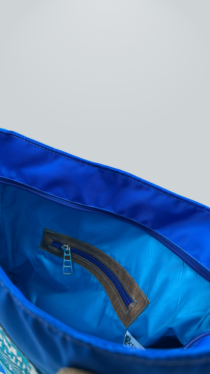 Maleta Impermeable Degrade Azul
