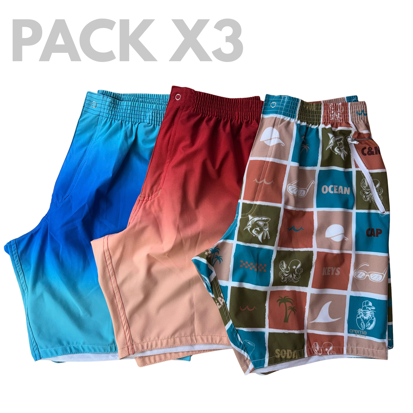 Pack X3