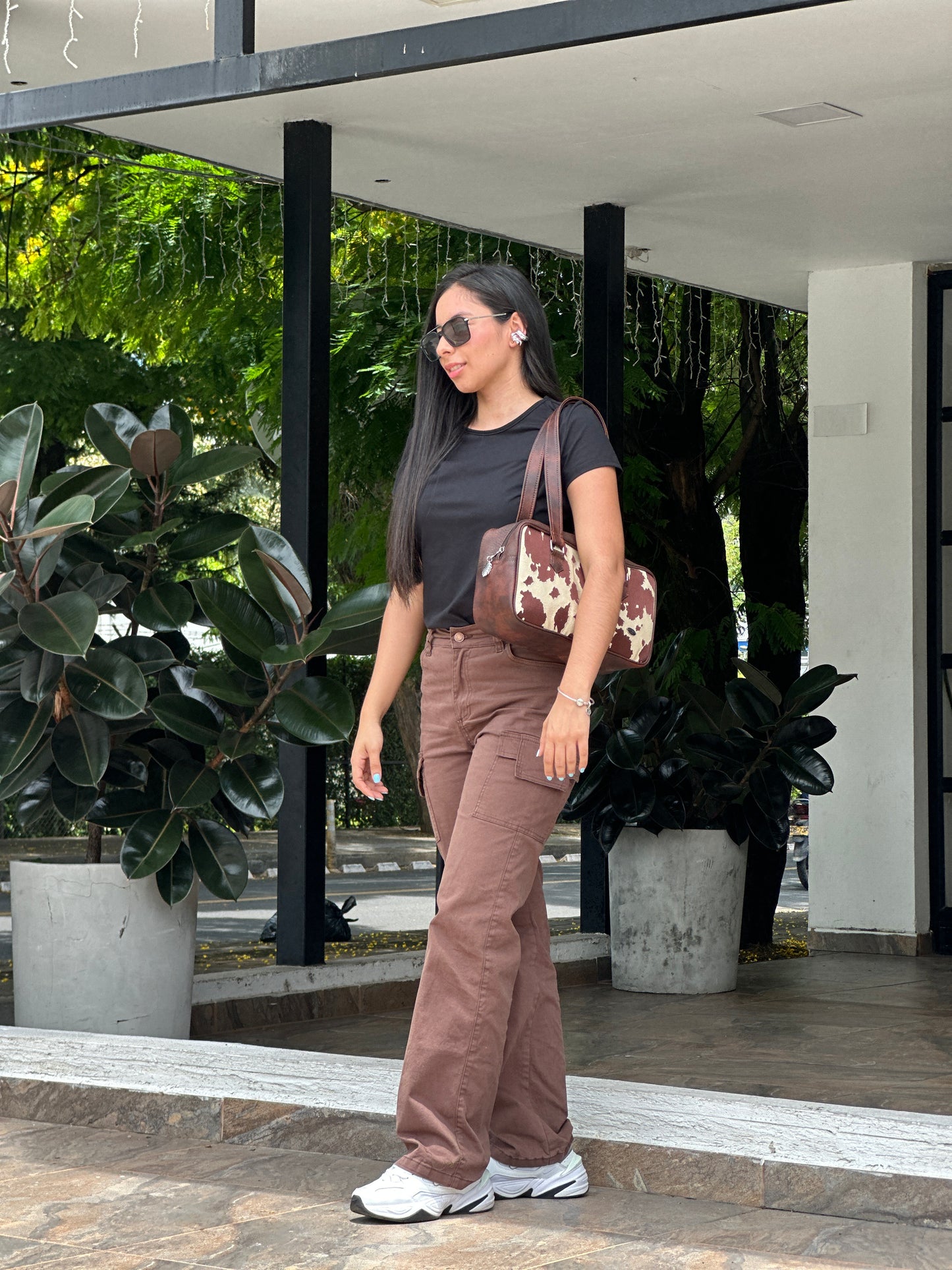 Baguette Bag Print Vaca