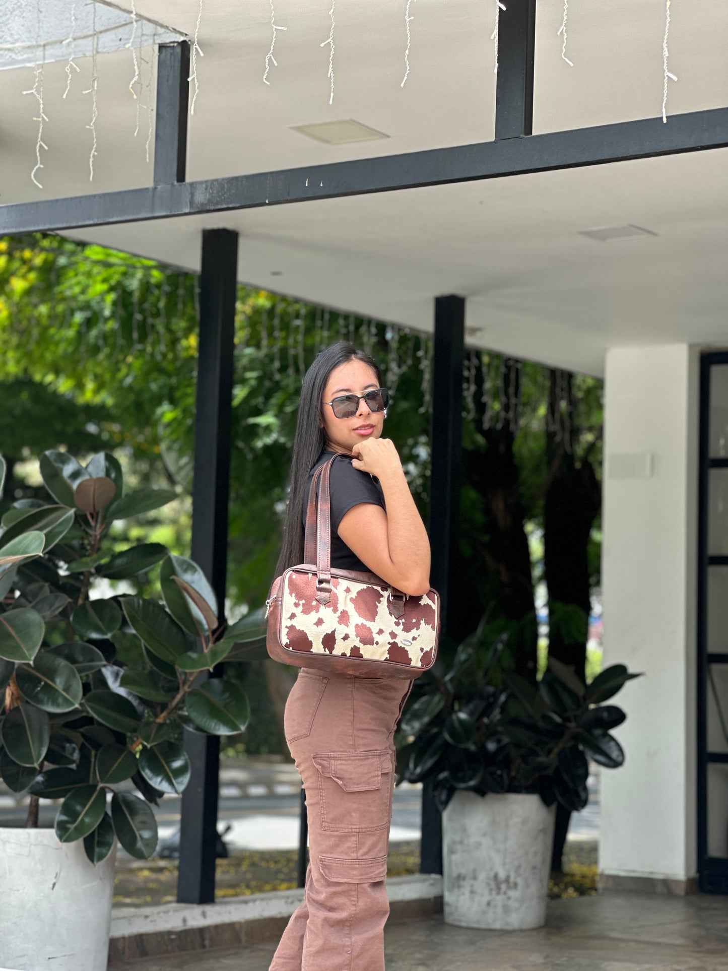 Baguette Bag Print Vaca