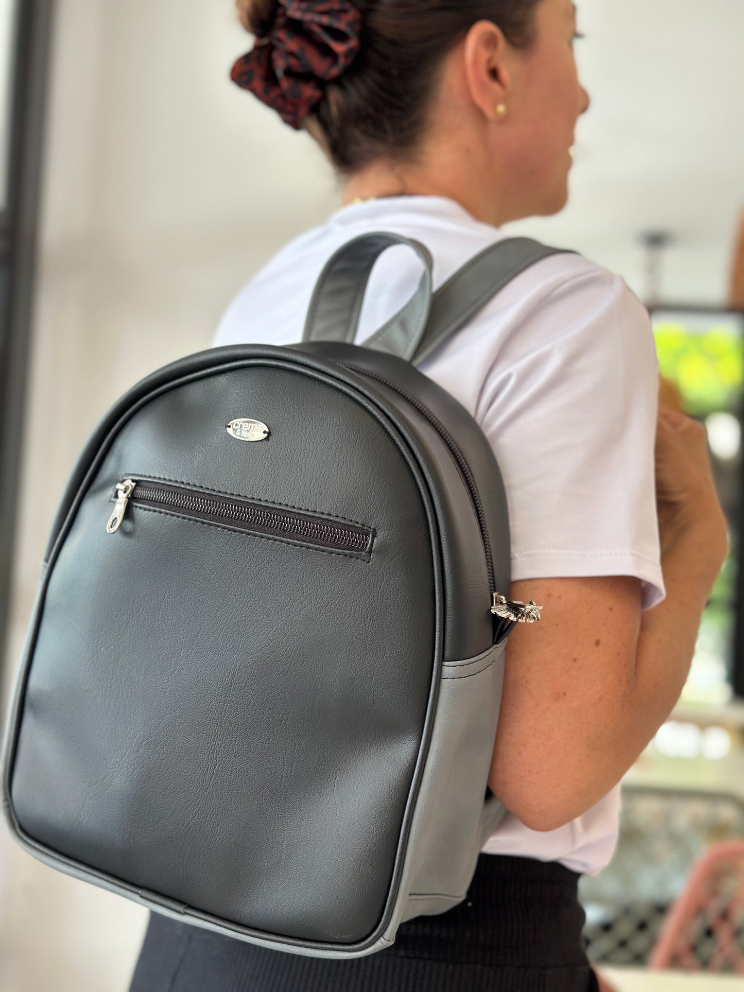 Morral Cloe Negro/Gris