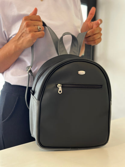 Morral Cloe Negro/Gris