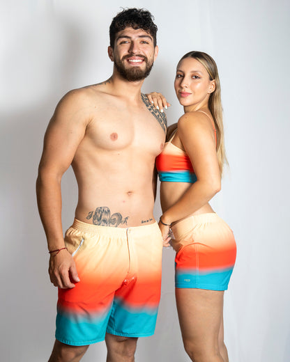 Degrade Naranja Beige