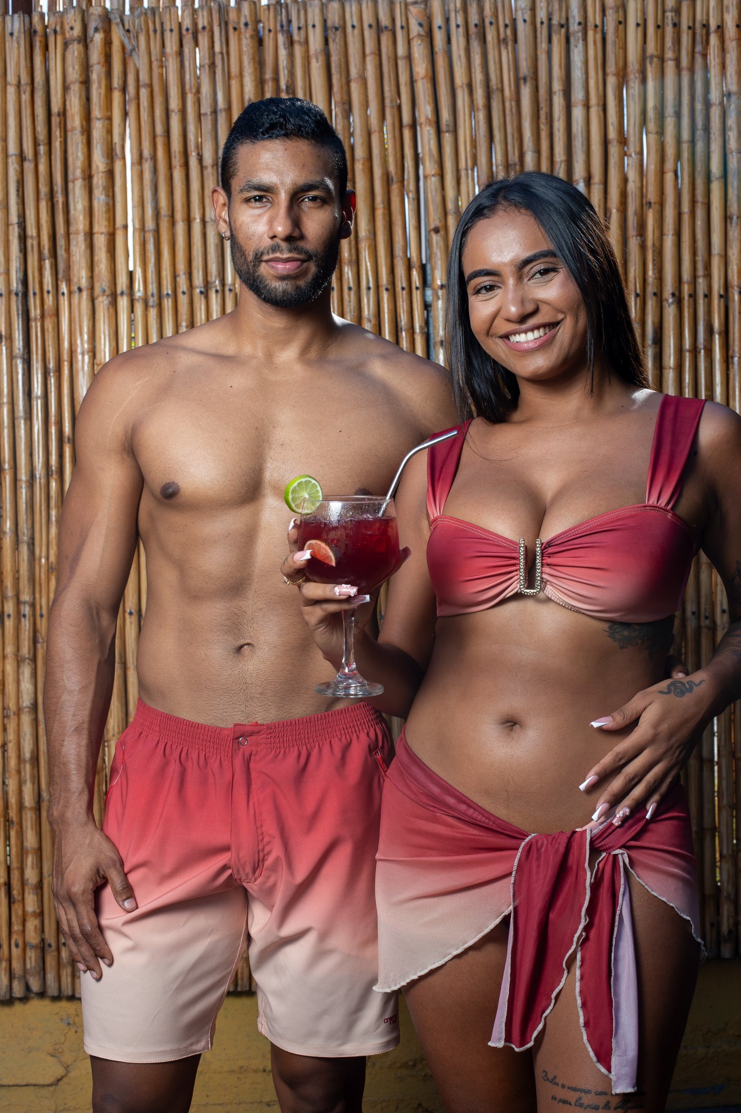 Degrade Vinotinto Beige