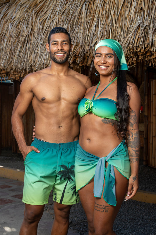 Degrade Esmeralda Amarillo