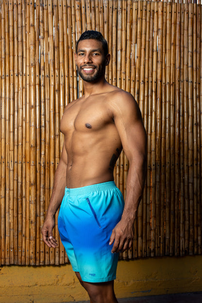 Degrade Azul Aguamarina